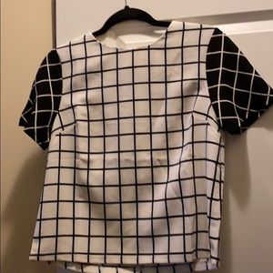 Plaid top